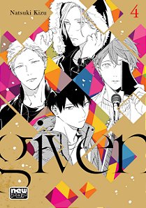 Mangá GIVEN Vol. 4 (Yaoi +18 anos | Em Português) Natsuki Kizu + 1 Brinde