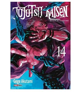 Mangá Jujutsu Kaisen - Batalha De Feiticeiros Vol. 14 (Em Português) + 1 Brinde