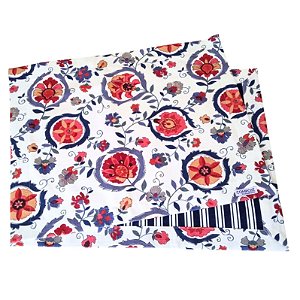 Jogo Americano Flor Coral