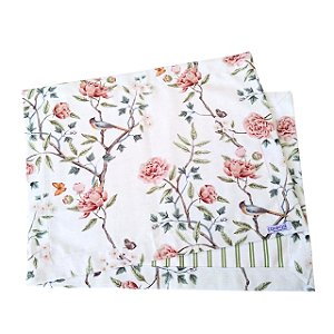 Jogo Americano Flor Rosa