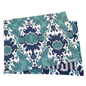 Jogo Americano Ikat Verde