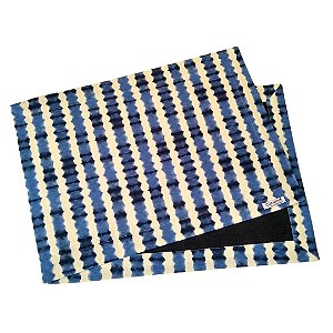 Jogo Americano Mesclado Azul