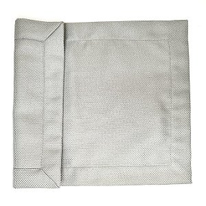 Jogo Americano Especial Cinza Prata Liso