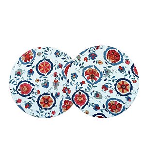 Capa Sousplat Flor Coral