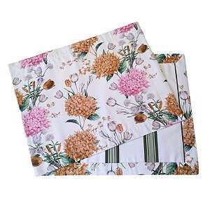 Jogo Americano Hortência Amarelo