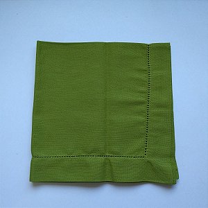 Guardanapo Linho Misto Verde Cana 45x45