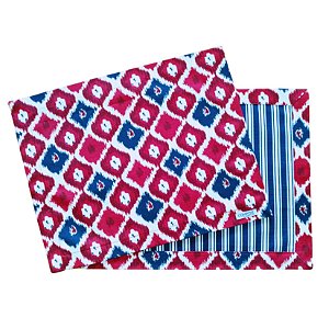 Jogo Americano Balão Vermelho e Azul