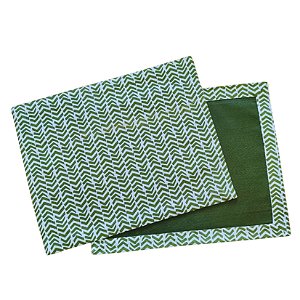 Jogo Americano Chevron Verde