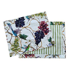 Jogo Americano Uva Novo