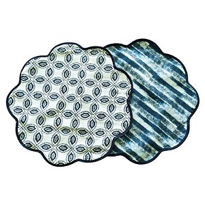 Jogo Americano Aquatic Trevo Azul