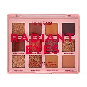 Paleta De Sombras Radiant Eyes Ruby Rose