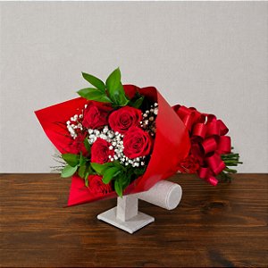 Buquê Mini Carmora - 6 Rosas IMPORTADAS