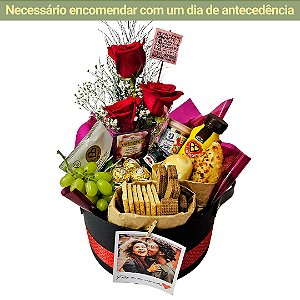 Cesta-Box Constança - Com Foto Personalizada