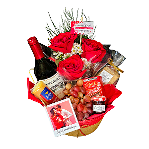 Cesta-Box Távora - Com Foto Personalizada