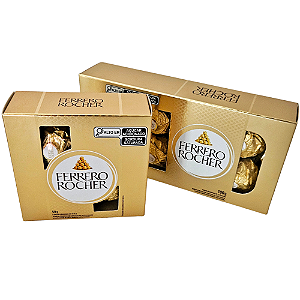Caixa Ferrero Rocher - 50g ou 100g