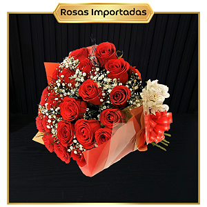 Buquê Ravenna - 24 Rosas IMPORTADAS