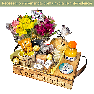 Cesta de café da manhã Sweet Matina