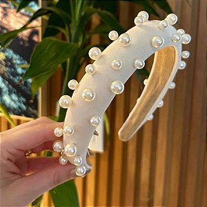 Tiara Pérolas Juliet
