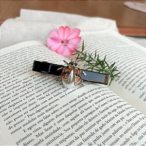 Prendedor de cabelo Joaninha - Coleção Garden