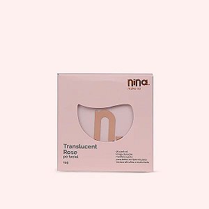 Pó Facial Translucent Rose - NINA MAKEUP