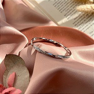 Bracelete Torcido Cravejado