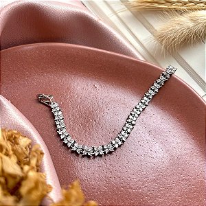 Pulseira Riviera Zircônias