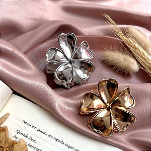 Presilha Metal Flor Média