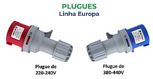 Plugue Industrial Linha Europa - Elitek