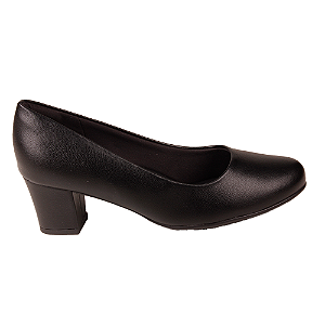 Sapato Feminino Salto Médio Grosso Scarpin Piccadilly 110072