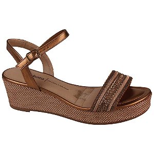 Sandália Anabela Feminino Dakota Y8323
