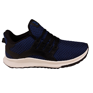 Tênis Casual Masculino Spark Sk3015 Preto e Marinho