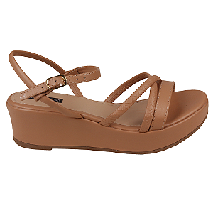 Sandália Anabela Plataforma Feminino Villarosa 403240320