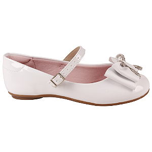 Sapatilha Infantil Menina Molekinha Lacinho Strass 20831134
