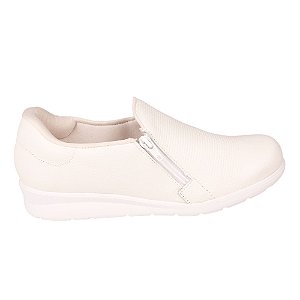 Tênis Casual Feminino Salto Anabela Slip On Usaflex Mm1801