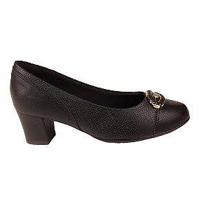 Sapato Scarpin Feminino Salto Grosso Piccadilly 110183