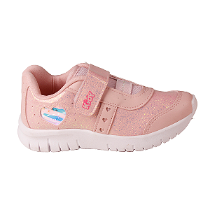 Tênis Menina Casual Calce fácil Confortável Kidy 0351103 Led