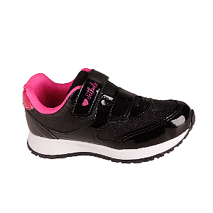 Tênis Infantil Calce Fácil Escolar Menina Jet Kids 10154 Jog