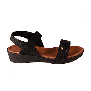 Sandália Anabela Feminino Anatõmica Conforto Casual Usaflex Ud4004