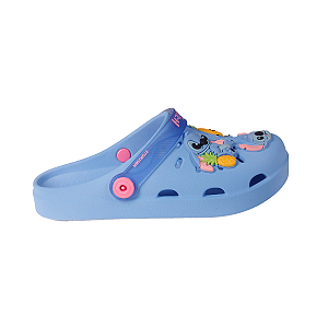 Sandália Menina Casual Confortável Grendene Disney Stitch 23348 Disney Smile