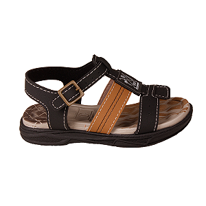 Sandália Menino Confortável Calce Fácil Casual Molekinho 2140750 Bb