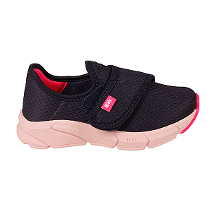 Tênis Menina Confortável Calce Fácil Escola Caminhada Kidy 0411188 Energy Baby