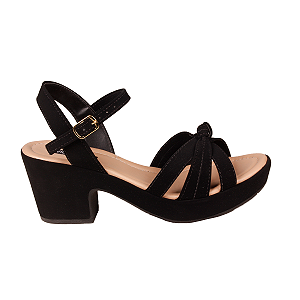 Sandália Salto Médio anabela Conforto Feminino Villarosa 406450158