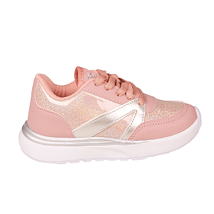 Tênis Casual Escola Confortável Infantil moda Menina Via Vip Vnj 3010
