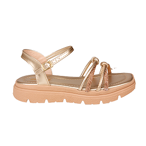 Sandália flatform Confortável Casual Leve Menina Streetcal 025735