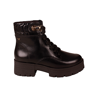 Bota Coturno Confortável Brilho Urbano Feminino Mississipi J0811