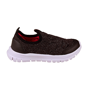 Tênis Slip on Calce Fácil Confortável Menina Via Vip Vv 9606