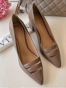 Scarpin Grigio Bette