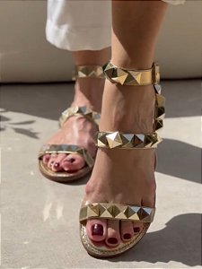 Bianca Rasteira Ouro Light