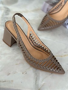 Scarpin Leca Grigio