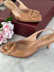 Scarpin Flower Coconut